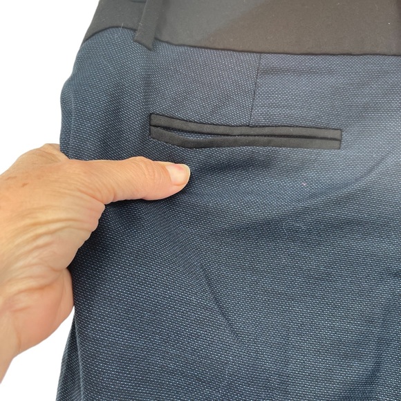 Mossimo Modern Coupe Contemporary Stretch Trousers Blue Size 2 - Picture 6 of 13